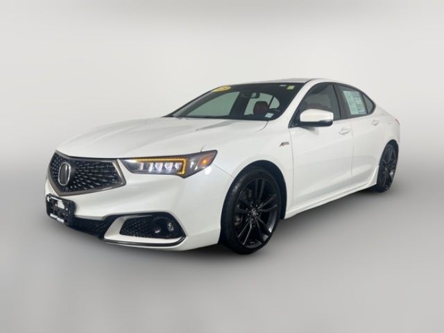 2020 Acura TLX A-Spec Red Leather