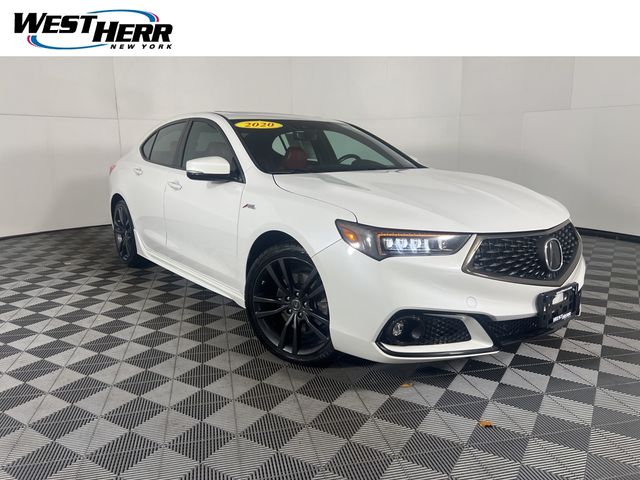 2020 Acura TLX A-Spec Red Leather
