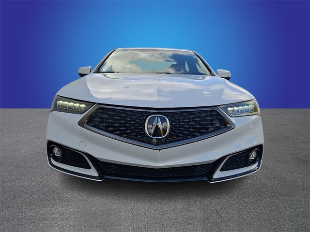 2020 Acura TLX A-Spec Red Leather