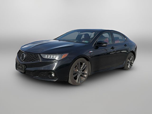 2020 Acura TLX A-Spec Red Leather