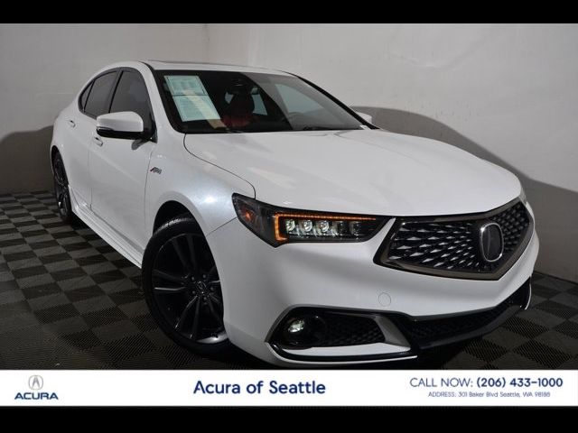 2020 Acura TLX A-Spec Red Leather