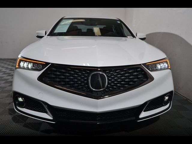 2020 Acura TLX A-Spec Red Leather