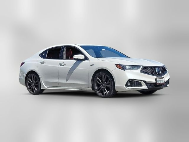 2020 Acura TLX A-Spec Red Leather