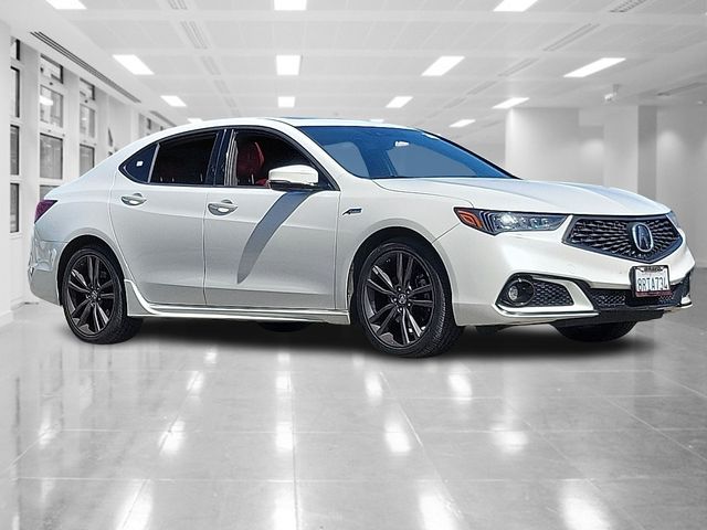 2020 Acura TLX A-Spec Red Leather