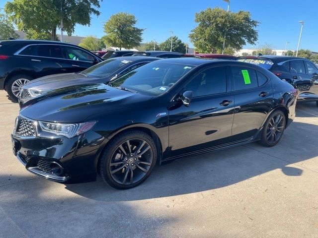 2020 Acura TLX A-Spec Red Leather