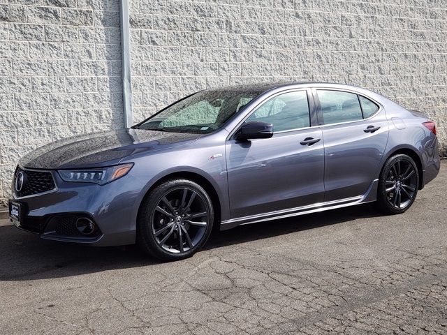 2020 Acura TLX A-Spec Red Leather