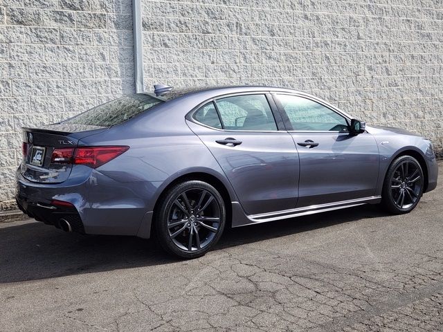 2020 Acura TLX A-Spec Red Leather