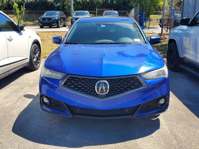 2020 Acura TLX A-Spec Red Leather