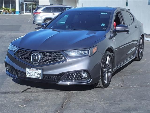 2020 Acura TLX A-Spec Red Leather