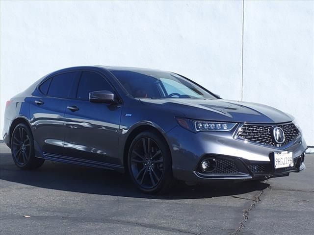 2020 Acura TLX A-Spec Red Leather