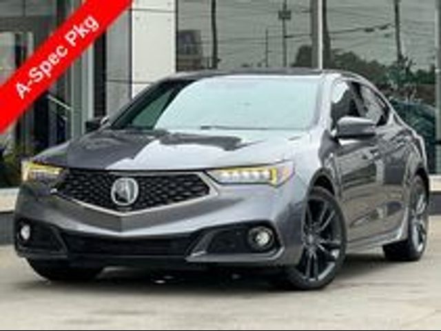 2020 Acura TLX A-Spec Red Leather