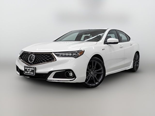2020 Acura TLX A-Spec Red Leather