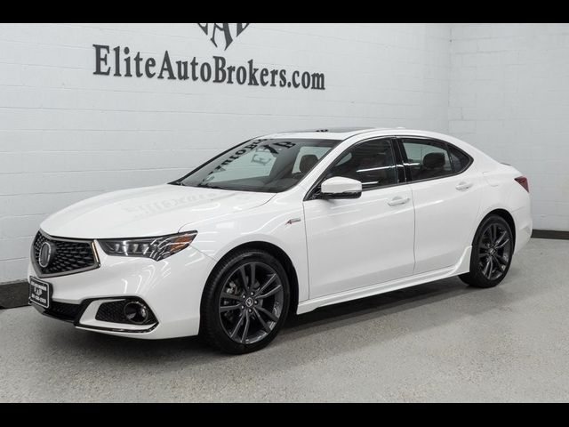 2020 Acura TLX A-Spec Red Leather