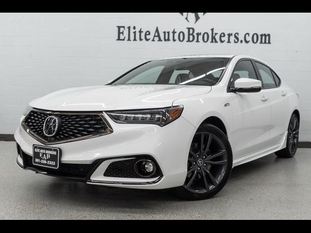2020 Acura TLX A-Spec Red Leather