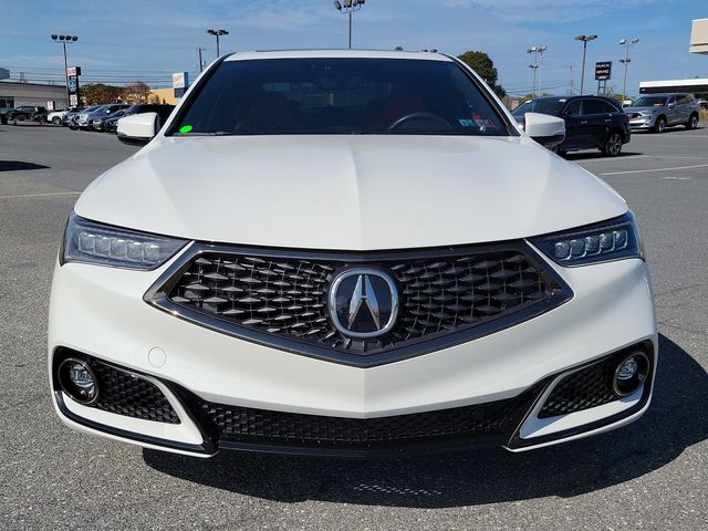 2020 Acura TLX A-Spec Red Leather