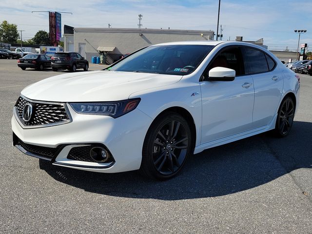 2020 Acura TLX A-Spec Red Leather