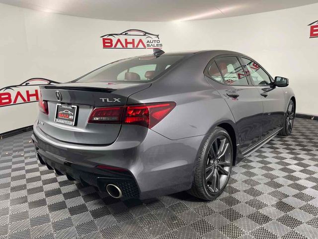 2020 Acura TLX A-Spec Red Leather