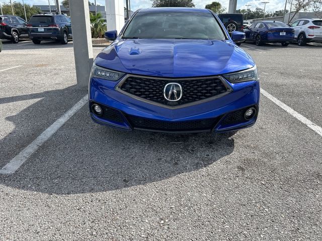 2020 Acura TLX A-Spec Red Leather