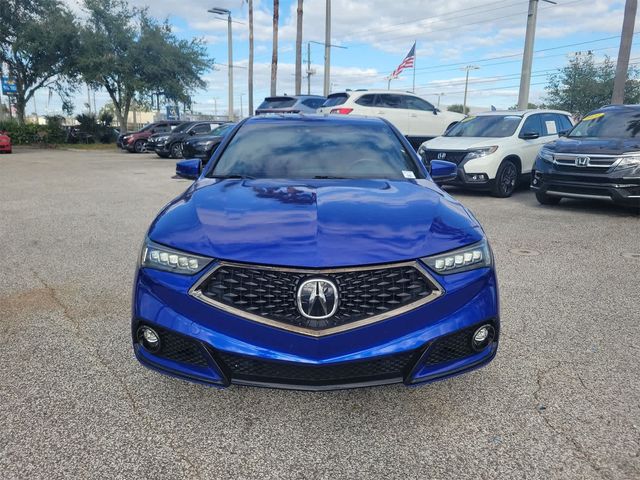 2020 Acura TLX A-Spec Red Leather