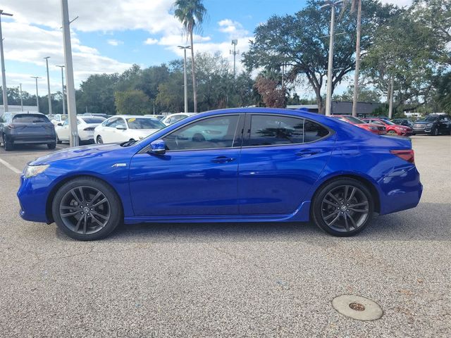 2020 Acura TLX A-Spec Red Leather