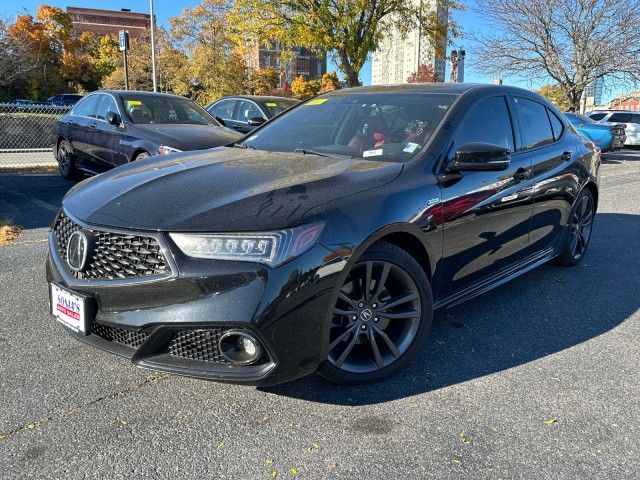 2020 Acura TLX A-Spec Red Leather