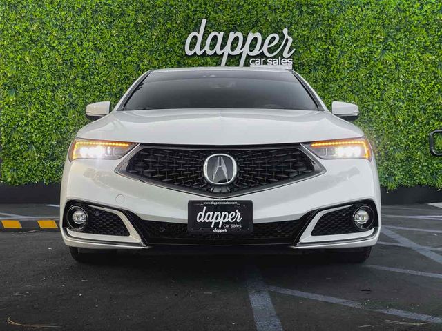 2020 Acura TLX A-Spec Red Leather