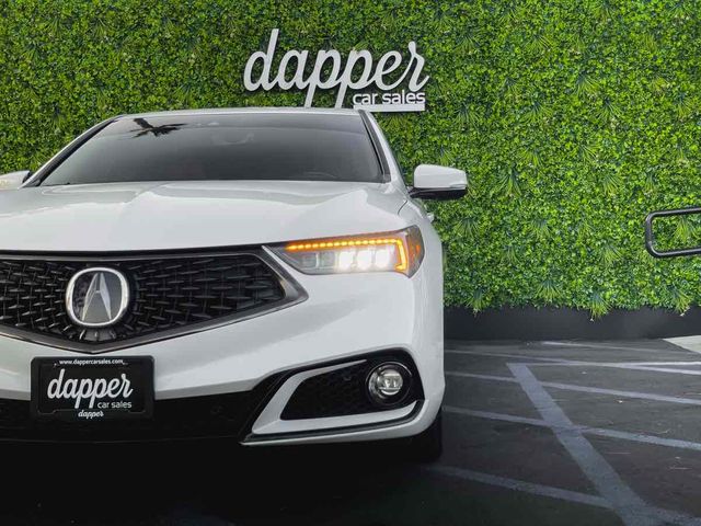 2020 Acura TLX A-Spec Red Leather