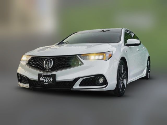 2020 Acura TLX A-Spec Red Leather