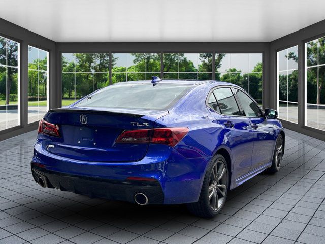 2020 Acura TLX A-Spec Red Leather