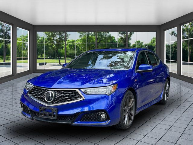 2020 Acura TLX A-Spec Red Leather