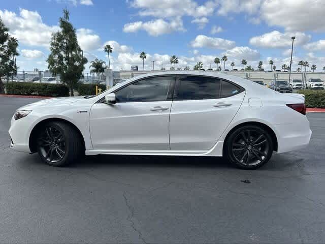 2020 Acura TLX A-Spec Red Leather