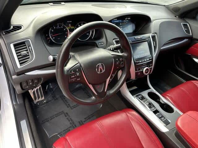 2020 Acura TLX A-Spec Red Leather