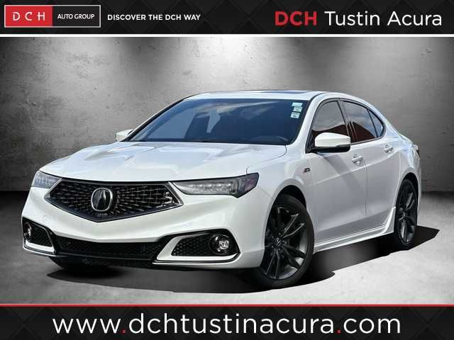 2020 Acura TLX A-Spec Red Leather