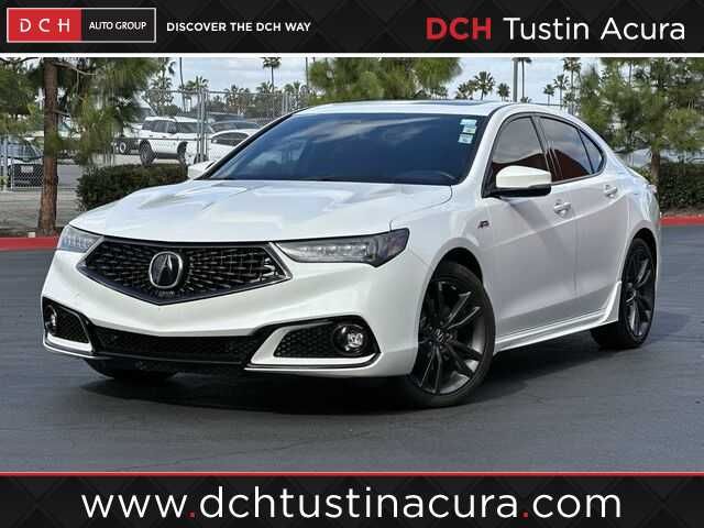 2020 Acura TLX A-Spec Red Leather