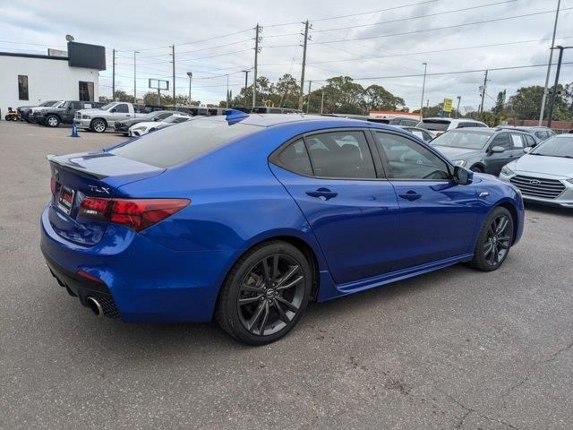 2020 Acura TLX A-Spec Red Leather