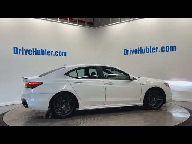 2020 Acura TLX A-Spec Red Leather