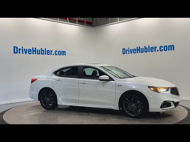 2020 Acura TLX A-Spec Red Leather