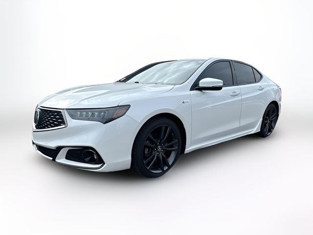 2020 Acura TLX A-Spec Red Leather