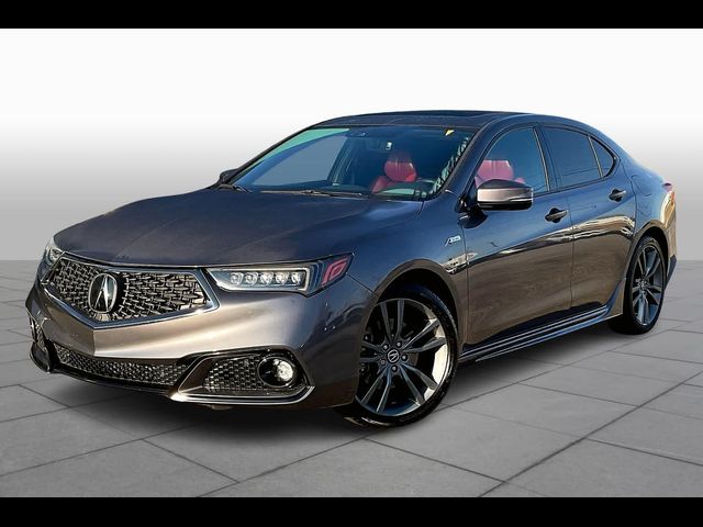 2020 Acura TLX A-Spec Red Leather