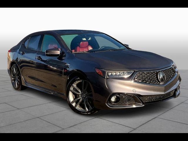 2020 Acura TLX A-Spec Red Leather