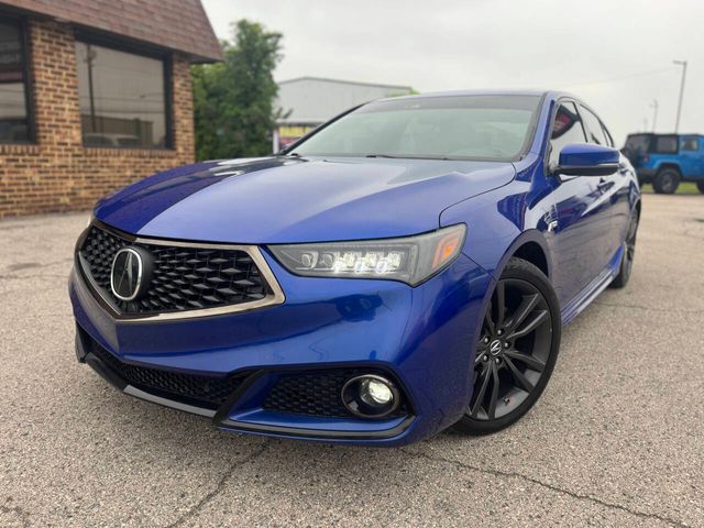 2020 Acura TLX A-Spec Red Leather