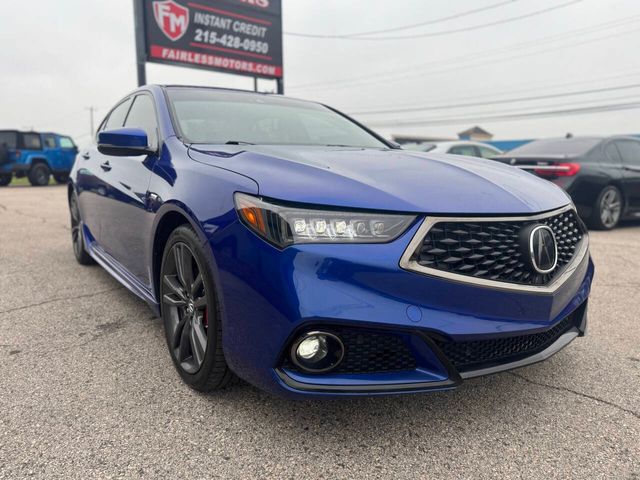 2020 Acura TLX A-Spec Red Leather