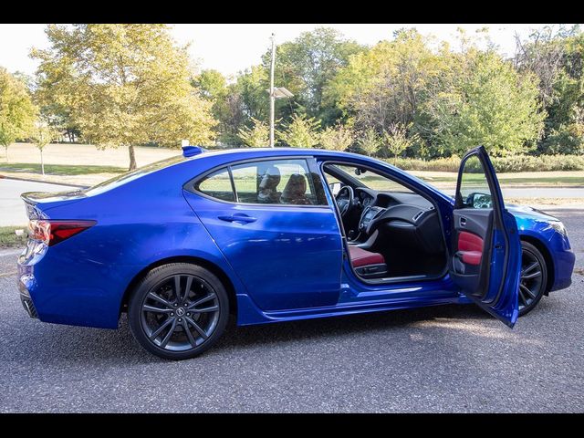 2020 Acura TLX A-Spec Red Leather