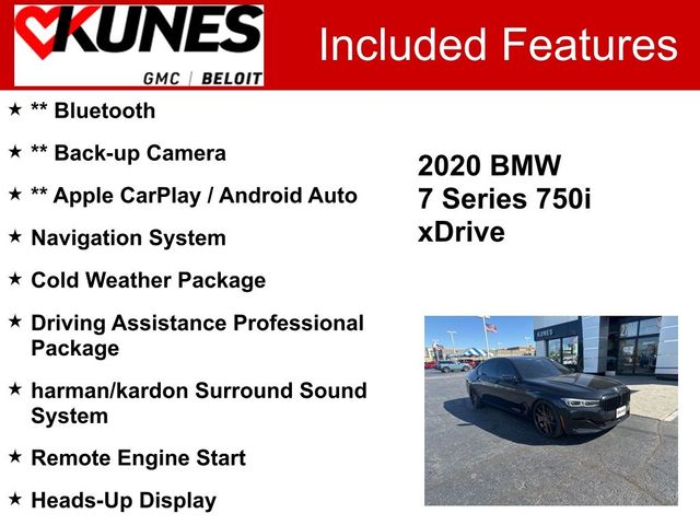 2020 BMW 7 Series 750i xDrive