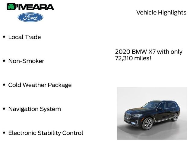 2020 BMW X7 xDrive40i