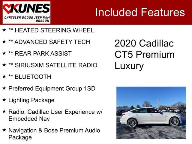 2020 Cadillac CT5 Premium Luxury