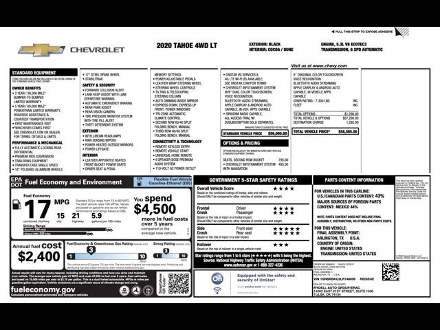 2020 Chevrolet Tahoe LT