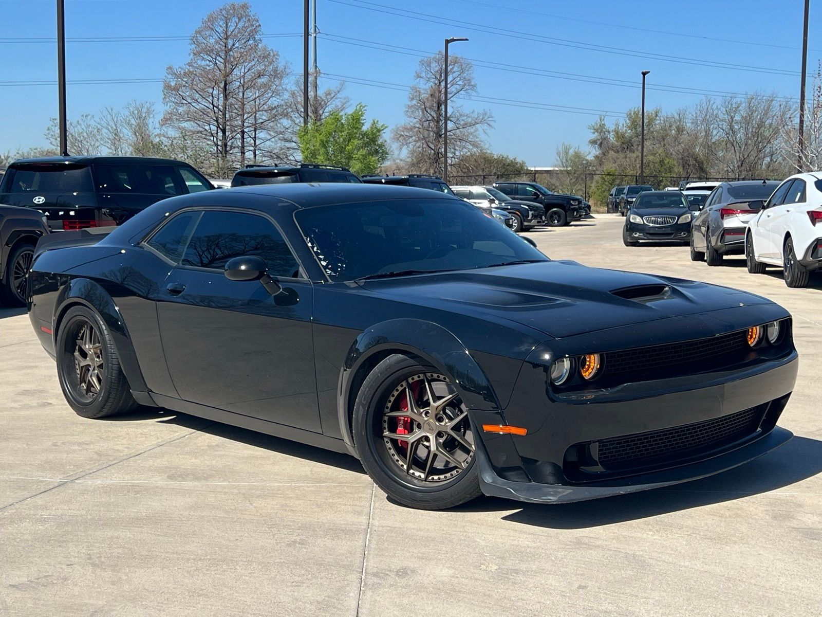 Used Black Dodge Challenger R/T Scat Pack Widebody For Sale in