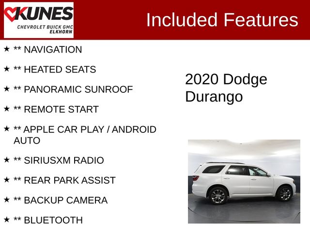 2020 Dodge Durango GT Plus