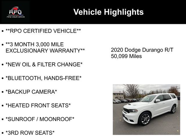 2020 Dodge Durango R/T